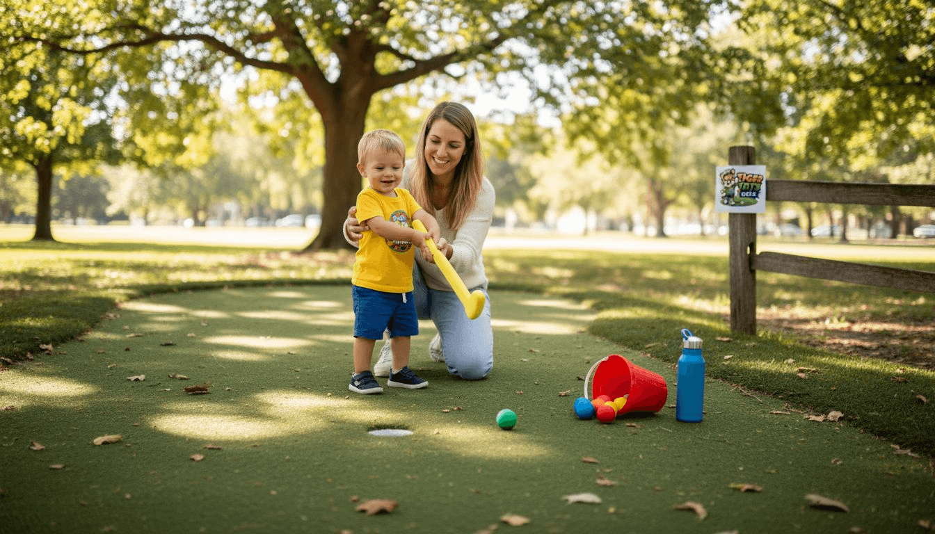 Parent-child golf activities: engage toddlers ages 2-5
